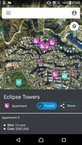 MapGenie: GTA5 Map для Android — скриншот 5