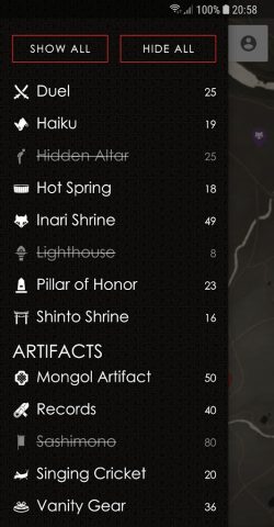 MapGenie: Tsushima Map для Android — скриншот 2