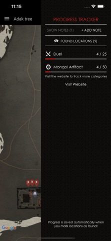 MapGenie: Tsushima Map для iOS — скриншот 4