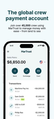 MarTrust для iOS — скриншот 1