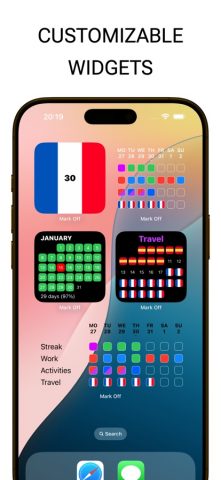 Mark Off: Visual Calendar для iOS — скриншот 3