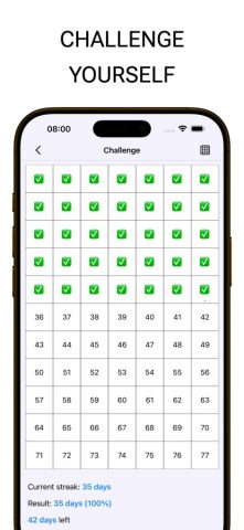 Mark Off: Visual Calendar для iOS — скриншот 4