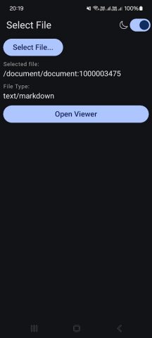 Markdown Viewer для Android — скриншот 2