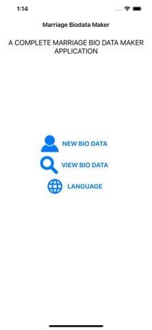 Marriage Biodata Maker для iOS — скриншот 3