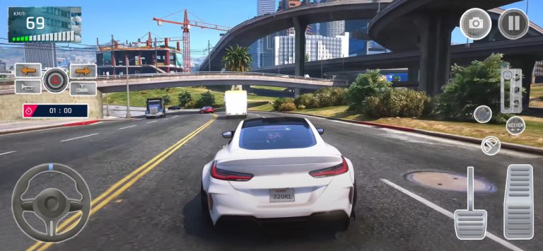 Машина Вождение Симулятор 2023 для iOS — скриншот 1