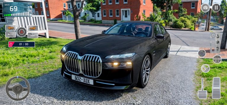 Машина Вождение Симулятор 2023 для iOS — скриншот 2