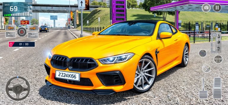 Машина Вождение Симулятор 2023 для iOS — скриншот 3