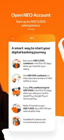 Mashreq UAE — Digital Banking для iOS — скриншот 2