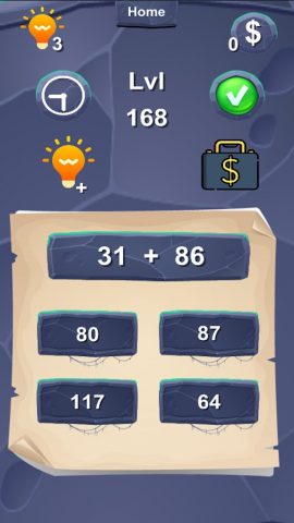 Math: Brain Puzzles для Android — скриншот 2