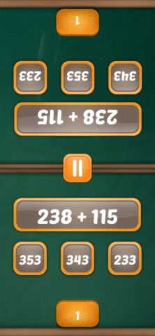 Math Fight: 2 Player Math Game для iOS — скриншот 2