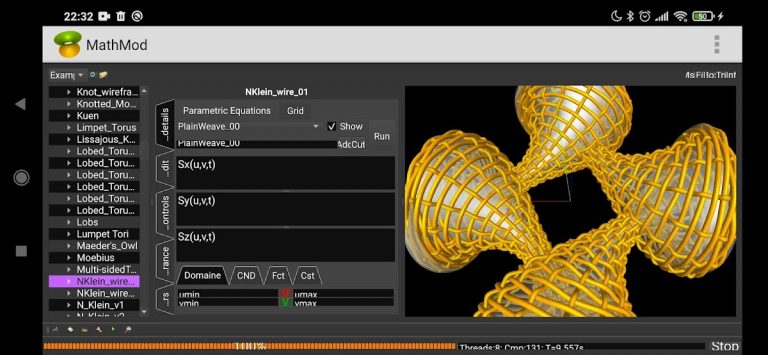 MathMod для Android — скриншот 4