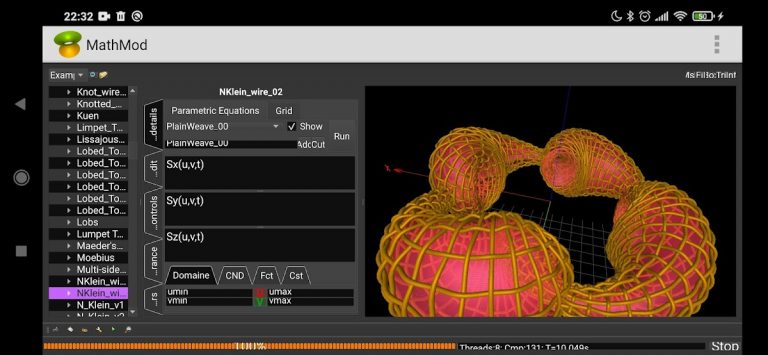 MathMod для Android — скриншот 5