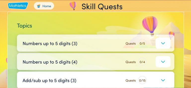 Mathletics Students для iOS — скриншот 2