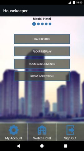 MaxOn — Maxial Hotel Operation для Android — скриншот 1