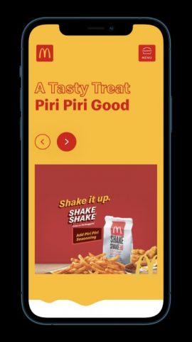 McDonald’s Delivery для Android — скриншот 4
