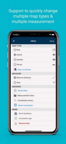 Measure Map для iOS — скриншот 2
