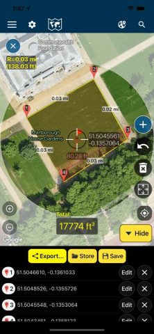 Measure Map для iOS — скриншот 3