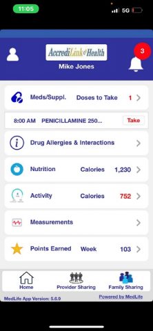 MedLife для iOS — скриншот 1