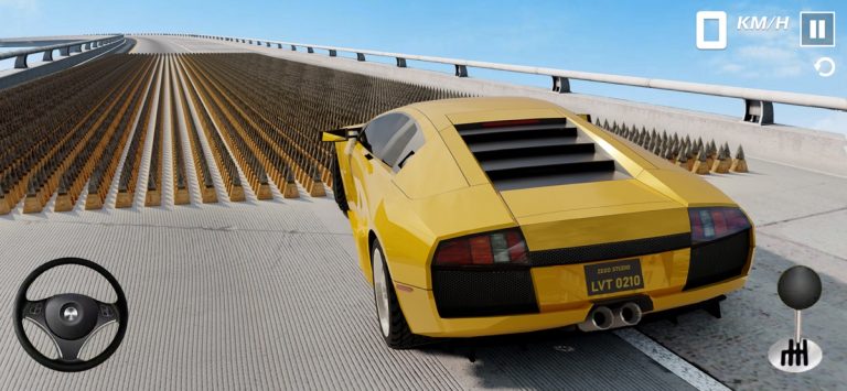 Mega Car Crash Simulator для iOS — скриншот 3