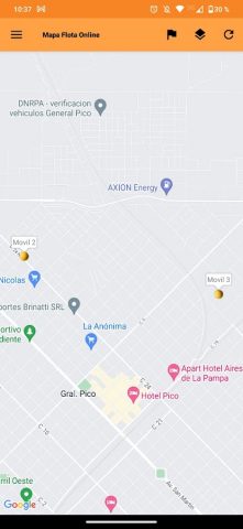 Mega GPS для Android — скриншот 2