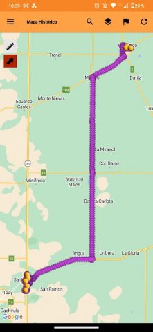 Mega GPS для Android — скриншот 3