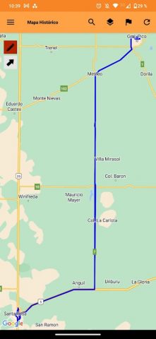 Mega GPS для Android — скриншот 5