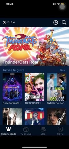 Megacable XView для iOS — скриншот 1