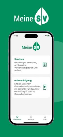 MeineSV для iOS — скриншот 1
