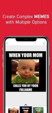 Meme Creator: Make Dank Memes для iOS — скриншот 3