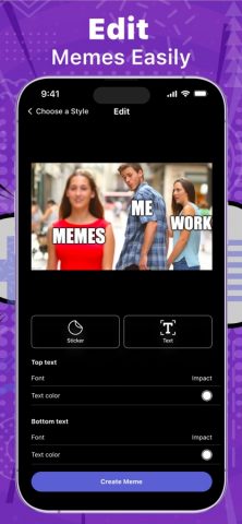 Meme Maker — Generator для iOS — скриншот 4