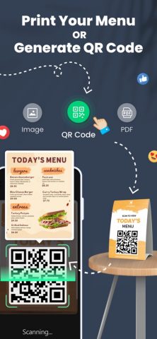 Menu Maker & Price List для iOS — скриншот 3