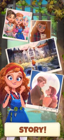 Merge Manor : Sunny House для iOS — скриншот 2