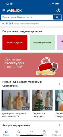 Мешок для iOS — скриншот 1
