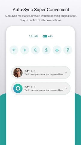 Message Peeping Tom для Android — скриншот 5