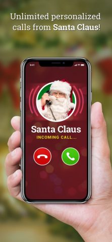 Call Santa Claus! create video для iOS — скриншот 1