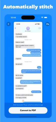 Messages and Chat Export PDF для iOS — скриншот 4