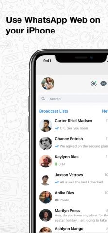 Messenger Web для iOS — скриншот 1