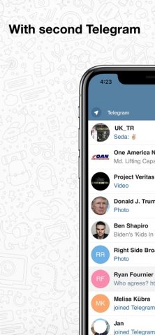 Messenger Web для iOS — скриншот 4
