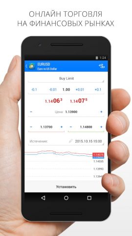 MetaTrader 4 Forex Трейдинг для Android — скриншот 3