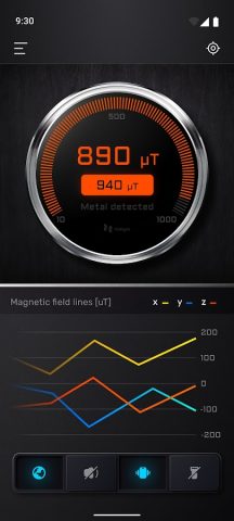 Металлоискатель для Android — скриншот 2