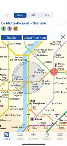 Metro Paris — Map & Routes для iOS — скриншот 5