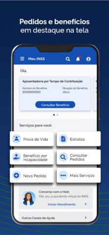 Meu INSS — Central de Serviços для iOS — скриншот 3