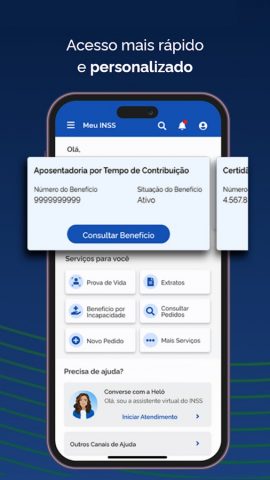 Meu INSS – Central de Serviços для Android — скриншот 4