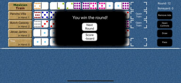 Mexican Train Dominoes для iOS — скриншот 4