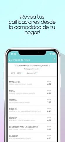Mi Académico для iOS — скриншот 2