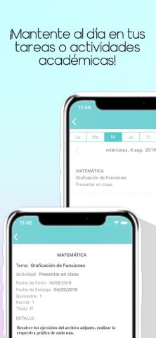 Mi Académico для iOS — скриншот 3