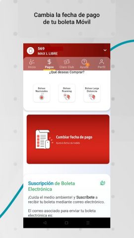 Mi Claro Chile для Android — скриншот 4