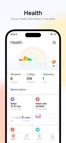 Mi Fitness (Xiaomi Wear Lite) для iOS — скриншот 1