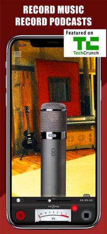 MicSwap: Microphone Recording для iOS — скриншот 1