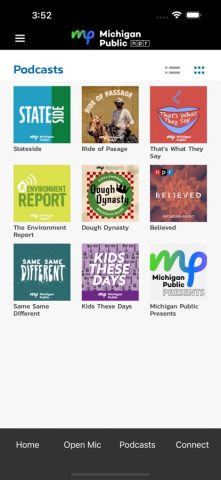 Michigan Public для iOS — скриншот 3